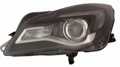 Фара Лів (HIR2/PY21W/W21, електричн, з мотором, колір відбивача: чорн) OPEL INSIGNIA A 06.13-03.17 DEPO/LORO 4421181LMLDEM2