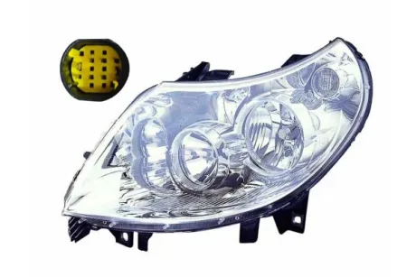 Фара передня DEPO/LORO 552-1124R-LD-EM