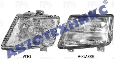 Фара передня DEPO/LORO FP 3541 R4-E
