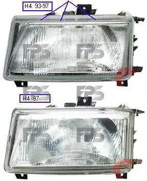 Фара передня DEPO/LORO FP 6607 R1-E (фото 1)