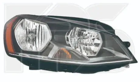 Фара передня DEPO/LORO FP 7431 R5-E