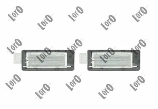 Лiхтар пiдсвiтки номерного знака к-т 2шт свiтлодiодна DEPO/LORO L42-210-0001LED (фото 1)