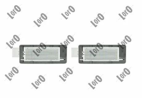 Лiхтар пiдсвiтки номерного знака к-т 2шт свiтлодiодна DEPO/LORO L42-210-0001LED