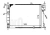 Радіатор охолодження двигуна ASTRA F 1.4 (AC+) 91- DEPO/LORO 037-017-0007 (фото 1)