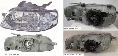 Фара передня DEPO/LORO FP 1703 R2-E