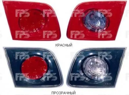 Ліхтар задній з лампою DEPO/LORO FP 3476 F12-E