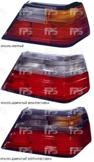 Скло фар DEPO/LORO FP 3526 FS3-E