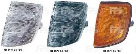 Ліхтар передній DEPO/LORO FP 3526 K1-E