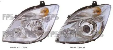 Фара передня DEPO/LORO FP 3547 R4-E