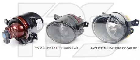 Фара протитуманна DEPO/LORO FP 7402 H6-E