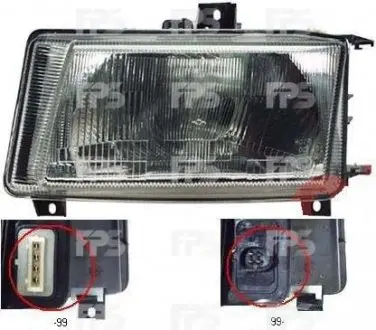 Фара передня DEPO/LORO FP 9505 R2-E