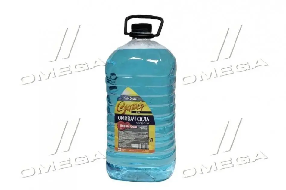 Омивач скла літній BubbleGum 4л ДОРОЖНЯ КАРТА 021392023 (фото 1)