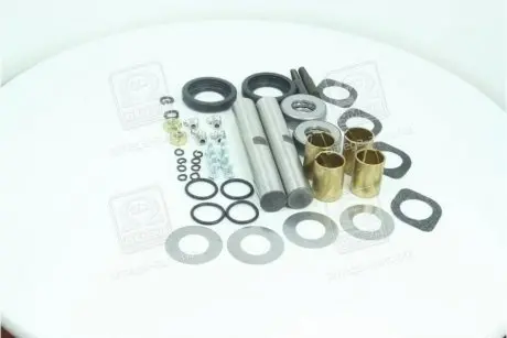 Шкворень в компл. (полный на а/м) ГАЗ 3302 Р2 (D=25,3) СТАНДАРТ <ДК> Склад комплекту: Втулка шкворня (3302-3001016) -4шт; Прокладка кришки шкворня(3302-3001052)-4шт; Маслянка (264030-П29)-4шт; Шайба гровер(252134-П2)-8шт; Болт кришки шворня(290487-П ДОРОЖНЯ КАРТА 3302-3000100-03Р2