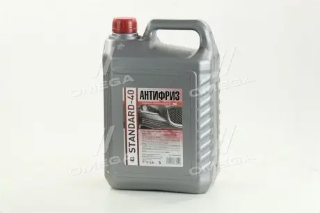 Антифриз Standard -40 червоний 5л ДОРОЖНЯ КАРТА 48021106376