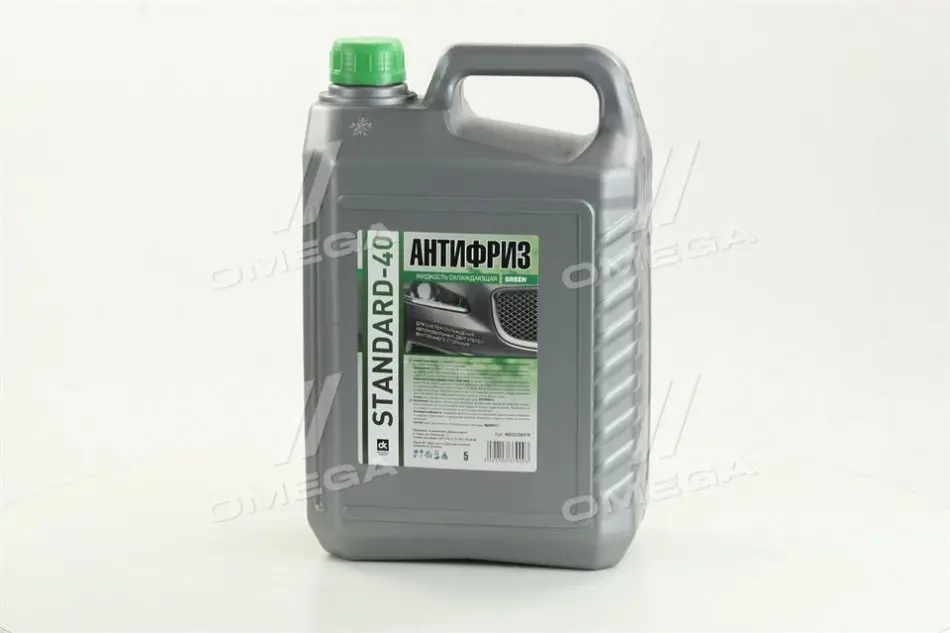 Антифриз Standard -40 зелений 5л ДОРОЖНЯ КАРТА 48021106379 (фото 1)