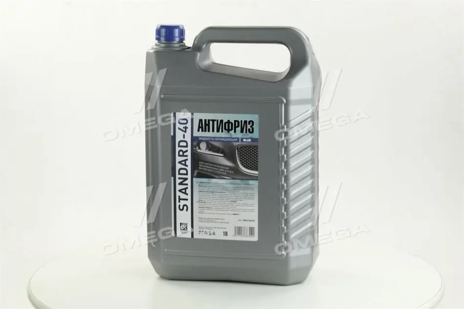 Антифриз Standard -40 синій 10л ДОРОЖНЯ КАРТА 48021106383 (фото 1)