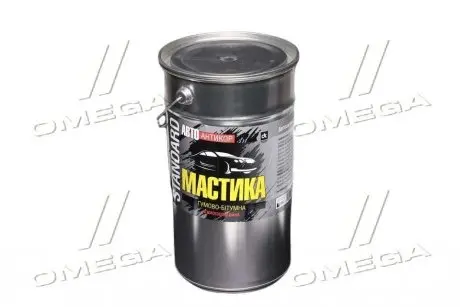 Мастика Автоантикор (Гумово-бітум) (банку 4кг) STANDARD <ДК> ДОРОЖНЯ КАРТА 48021108293