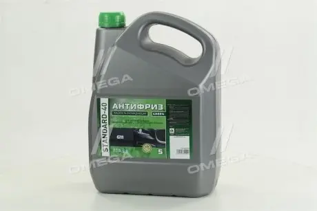 Антифриз Standard Long Life G11 -40 зелений 5л ДОРОЖНЯ КАРТА 4802877305