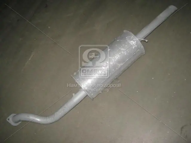 Глушник DAEWOO Lanos <ДК> ДОРОЖНЯ КАРТА 96182257 (фото 1)