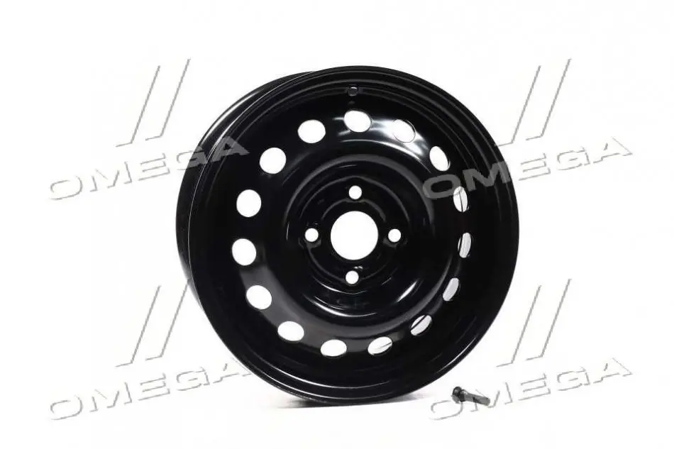 Диск колесный 14х5,5 4x100 Et 45 DIA 56,56 CHEVROLET AVEO черный <ДК> ДОРОЖНЯ КАРТА DK 218.3101015-10.28 (фото 1)