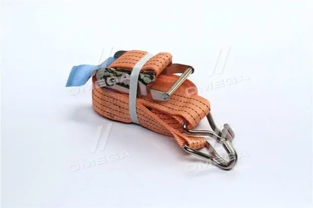 Стяжка вантажу, 2t. 50mm.x8m.(0.5+7.5) метал. ручка <ДК> Стрічка виготовлена з надміцного матеріалу polyester (ступінь розтяжності 5%). Ручка має ребра жорсткостіта виготовлена з надміцної сталі. ДОРОЖНЯ КАРТА DK-3927 (фото 1)