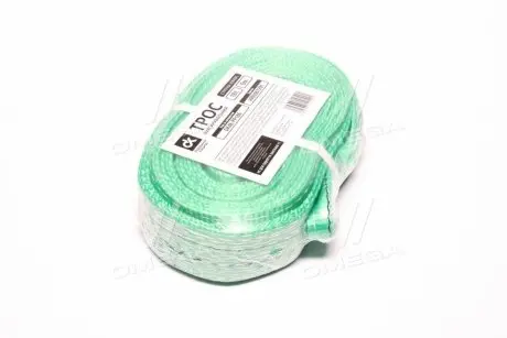 Трос буксирувальний 18т. стрічка 6м. C гак <ДК> ДОРОЖНЯ КАРТА DK46-PP186