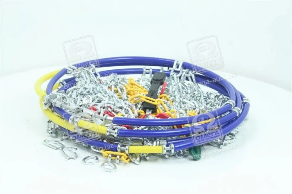 Ланцюги протиковзання 12мм. KN110 2шт. < ДК> 225/65-15; 225/55-16; 235/55-16; 225/50-17; 235/40-18 ДОРОЖНЯ КАРТА DK481-KN110 (фото 1)