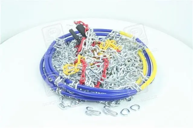 Цепи противоскольжения 12мм. KN120 2шт. <ДК> 225/70-15; 235/60-16; 225/60-16; 245/45-18; 245/45-17 ДОРОЖНЯ КАРТА DK481-KN120 (фото 1)