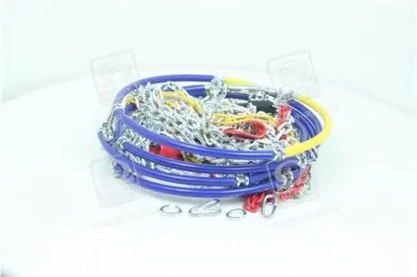 Цепи противоскольжения 12мм. KN70 2шт. <ДК> 175/70-15; 175/75-14; 185/65-15; 185/65-15; 185/70-14; 195/55-15; 195/60-15; 195/65-14; 195/70-13; 205/50-15; 205/55-15; 205/60-14 ДОРОЖНЯ КАРТА DK481-KN70
