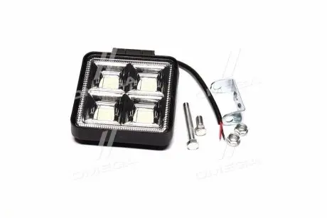 Фара LED квадратна 64W, 10-30V вузький промінь <ДК> ДОРОЖНЯ КАРТА DK.4SQ.0111