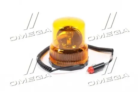 Проблисковий маяк помаранчевий, 12V <ДК> ДОРОЖНЯ КАРТА DK-840-12