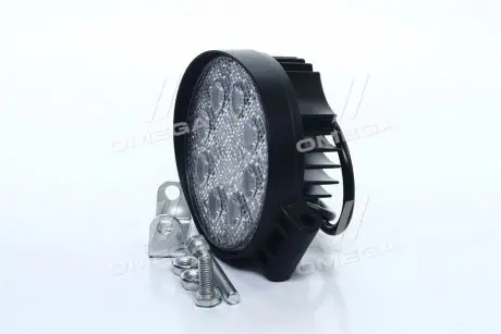 Фара LED кругла 24W, 8 ламп, 110 * 128мм, широкий промінь <ДК> ДОРОЖНЯ КАРТА DK B2-24W-A FL