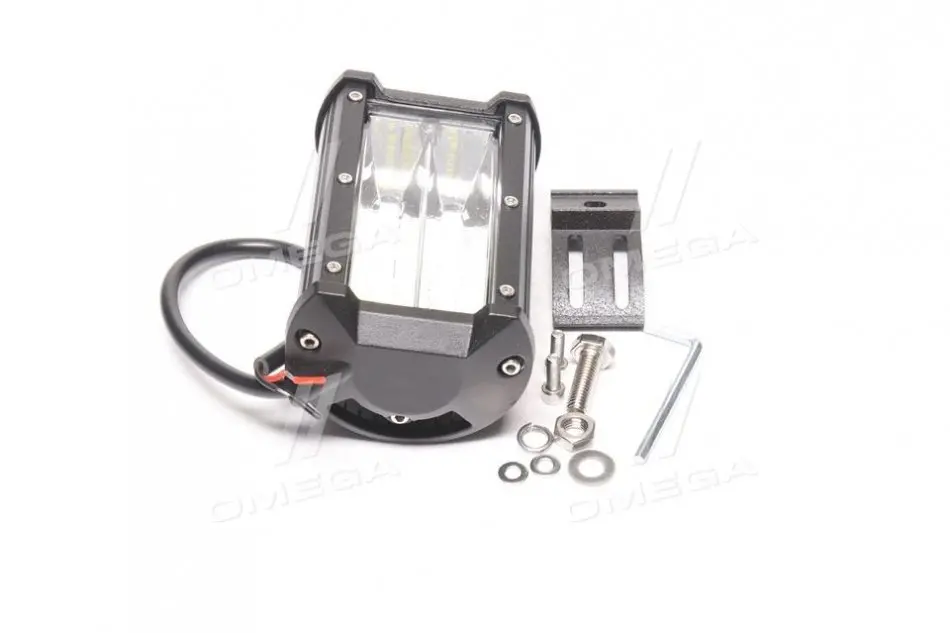 Фара LED додаткова 24W, 24 лампи вузький промінь <ДК> ДОРОЖНЯ КАРТА DK B2-24W-C1 (фото 1)