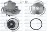 Водяний насос Cordoba/Golf II/III/Jetta/Polo 1.0/1.3/1.4 -99 DOLZ A164 (фото 1)