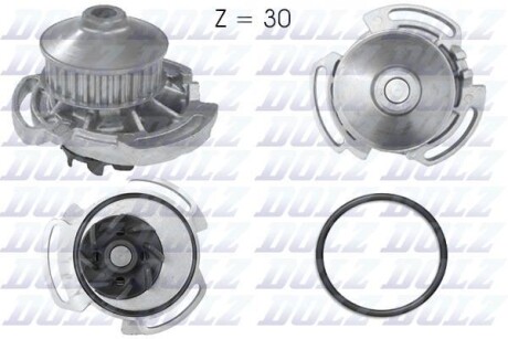 Помпа SEAT/VW Ibiza/Polo "1,0-1,6 "82-03 DOLZ A164