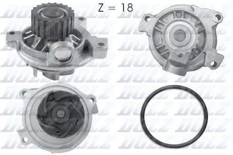 Насос водяний VW LT, T4 2.5TDI 94-> DOLZ A178