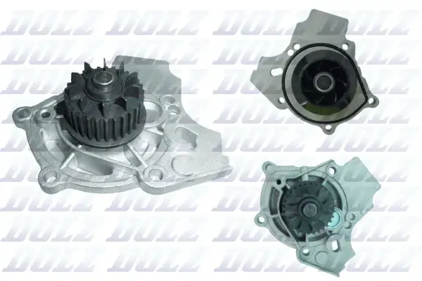 Водяний насос T5/A4/A6/A8/Octavia/Superb/Golf VI/Passat 1.8/2.0 TFSI 08- DOLZ A221 (фото 1)
