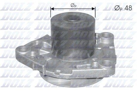 Помпа ALFA ROMEO/CADILLAC/SUZUKI/VAUXHALL 159/BLS/SX4/Insignia "1,6-2,4 "01>> DOLZ A300