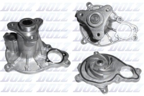 Помпа BMW 120i/125i/220i Cabrio/730i/X3 xDrive 20i/X3 xDrive 30i &quot;1,6-2,0 &quot;15&gt;&gt; DOLZ B255 (фото 1)