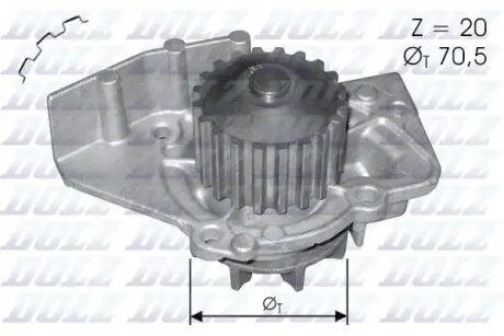 Водяний насос DOLZ C120