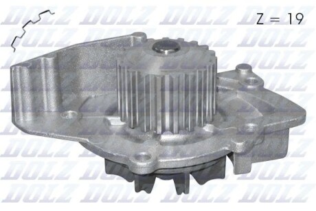 Помпа BEDFORD/CITROEN/FIAT/PEUGEOT/VOLVO Midi/C5 Estate/Break/Phedra/807"2,0-2,2 "88>> DOLZ C127