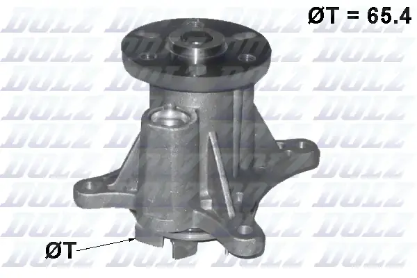 Водяний насос CITROEN C5/407/607 "2.7HDI "04>> DOLZ C137 (фото 1)