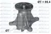 Водяний насос CITROEN C5/407/607 "2.7HDI "04>> DOLZ C137 (фото 1)