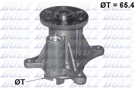 Помпа CITROEN/PEUGEOT C5/407 "2,7 "04>> DOLZ C137