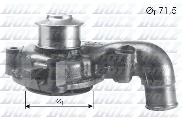 Насос водяний Dolz DOLZ F165 (фото 1)