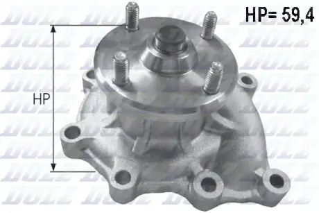 Водяний насос ALPINA B3 (E46)/CARNIVAL II 2.9-3.3 01-07 DOLZ K103