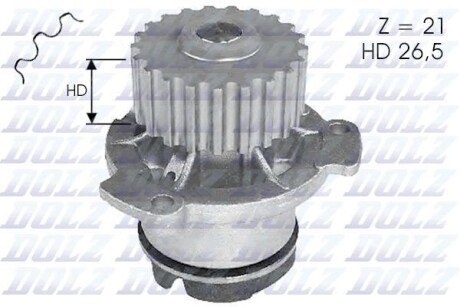 Помпа водяна DOLZ L121