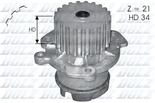 Водяний насос Dolz DOLZ L124 (фото 1)