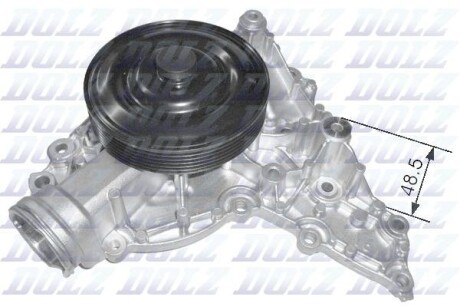 Помпа HONDA/MB Life/E350 &quot;0,7-3,5 &quot;01&gt;&gt; DOLZ M229 (фото 1)