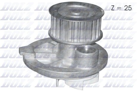 Помпа CADILLAC/CHEVROLET/DAEWOO/OPEL BLS/Lacetti/Nubira/Astra "1,6-3,2 "90>> DOLZ O139